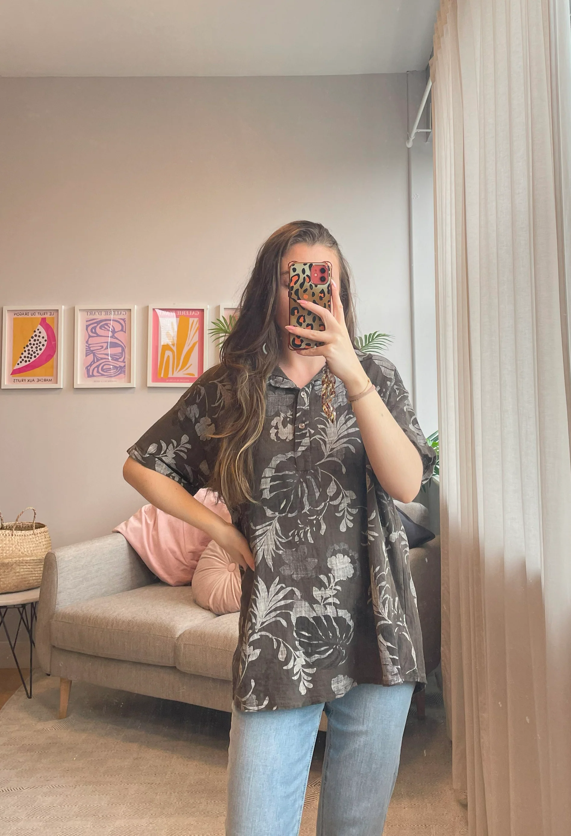 Breezy Linen Look Top - Image 14