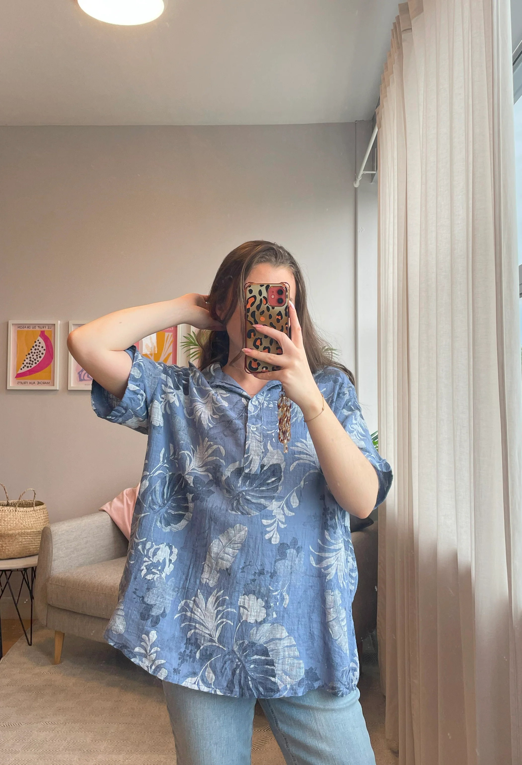 Breezy Linen Look Top - Image 18
