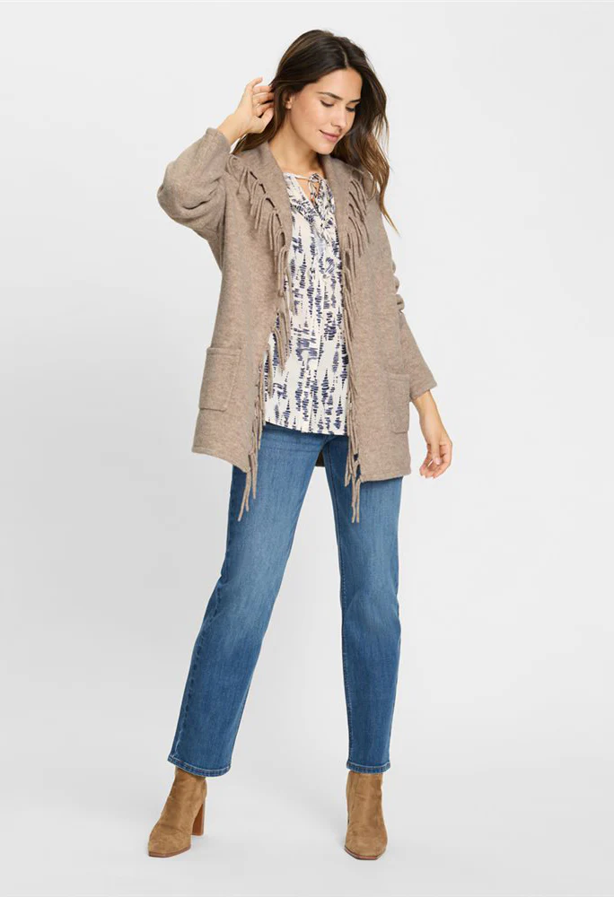 Open Front Knit Cardigan - Image 3