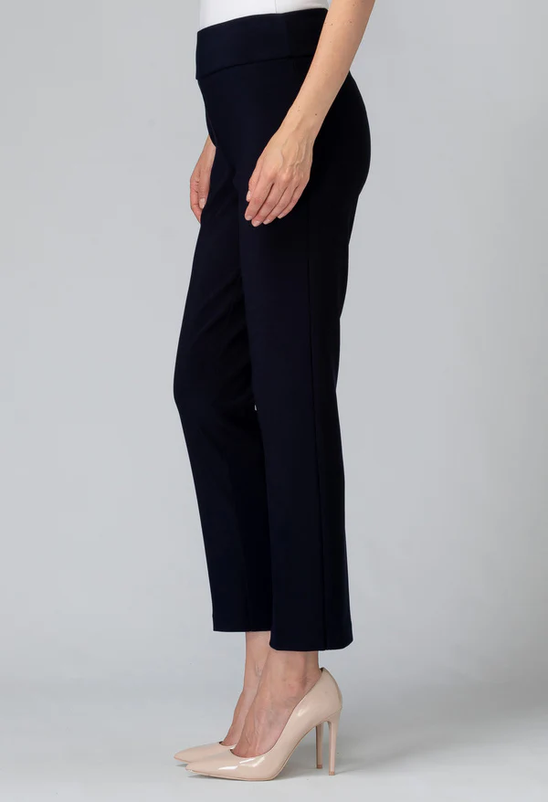 Pleated Front Cropped Pants - Image 6
