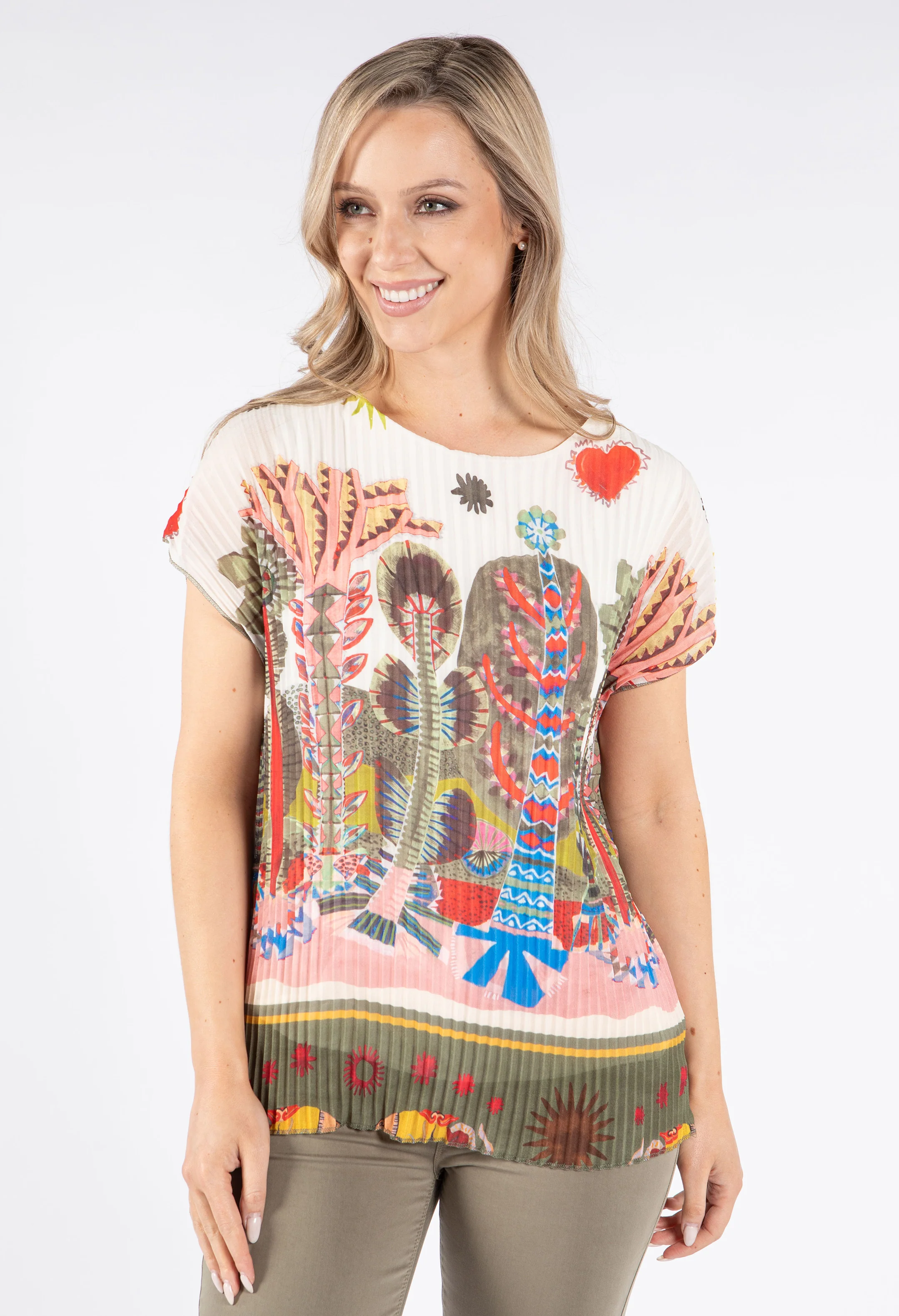Plisse Pleated Top - Image 10