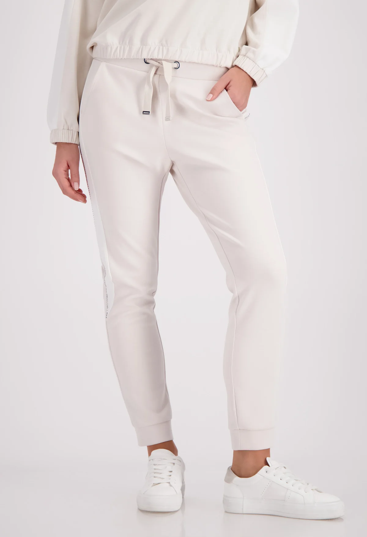 Rhinestone Detail Joggers - Image 2