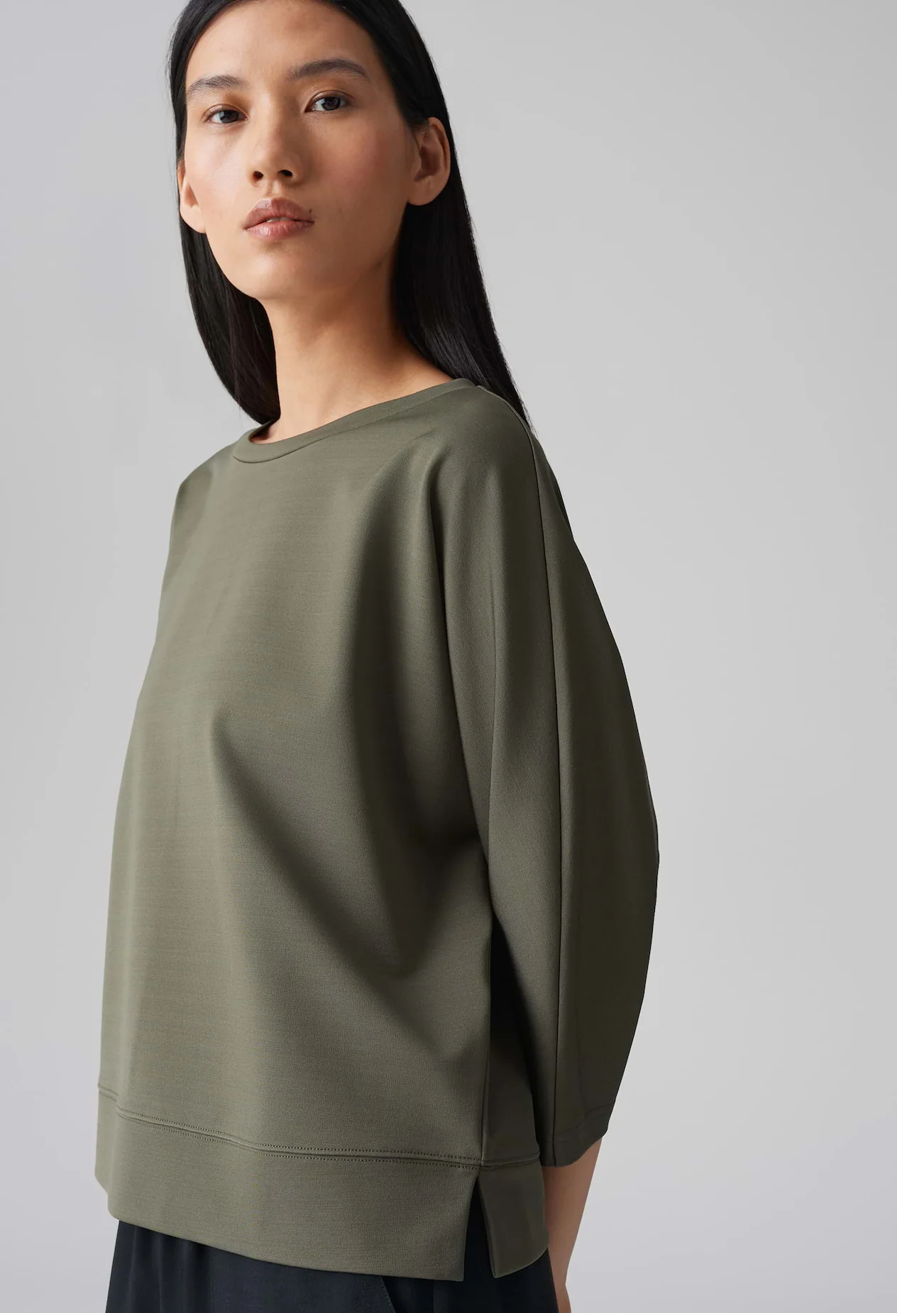 Salane Loose Jersey Blouse - Image 2