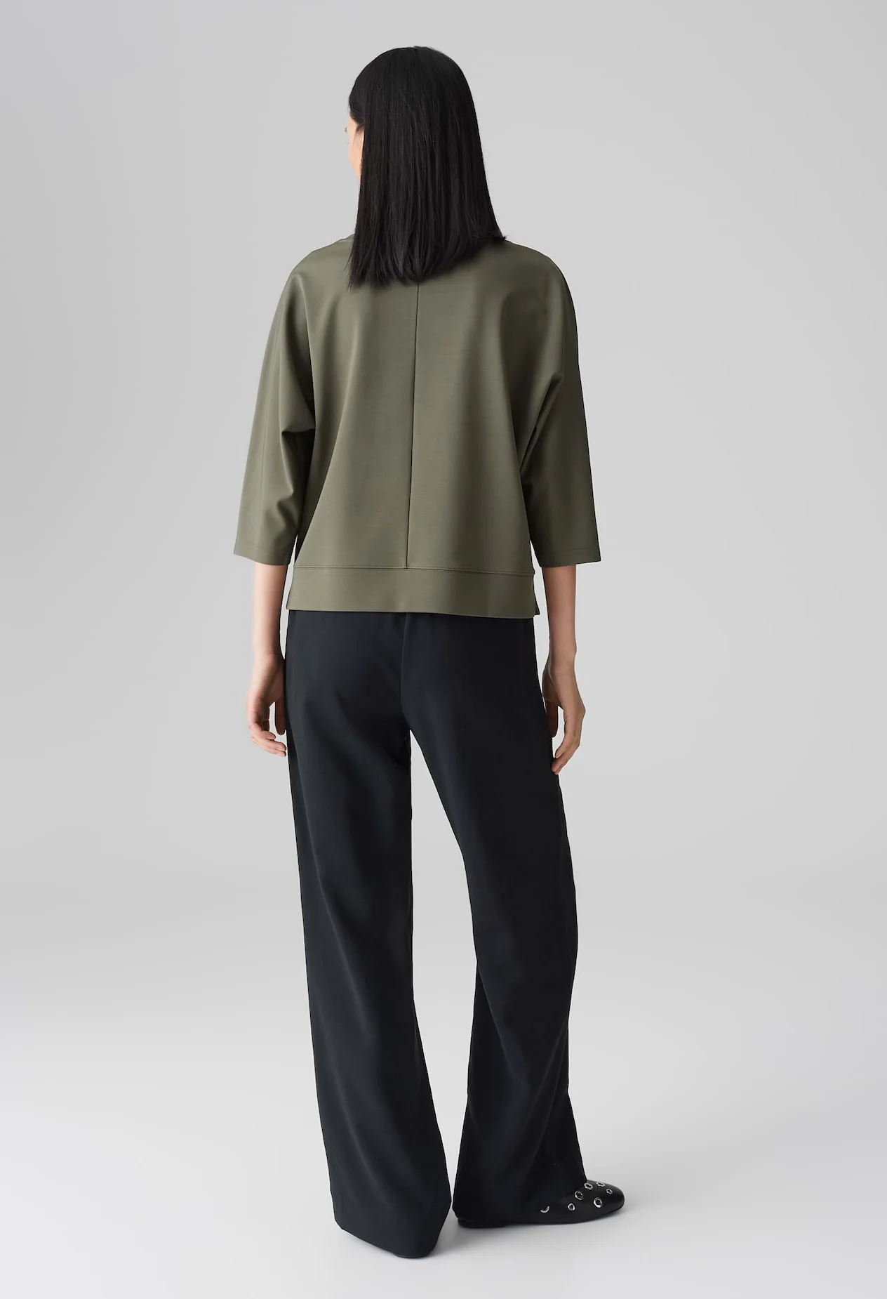 Salane Loose Jersey Blouse - Image 4