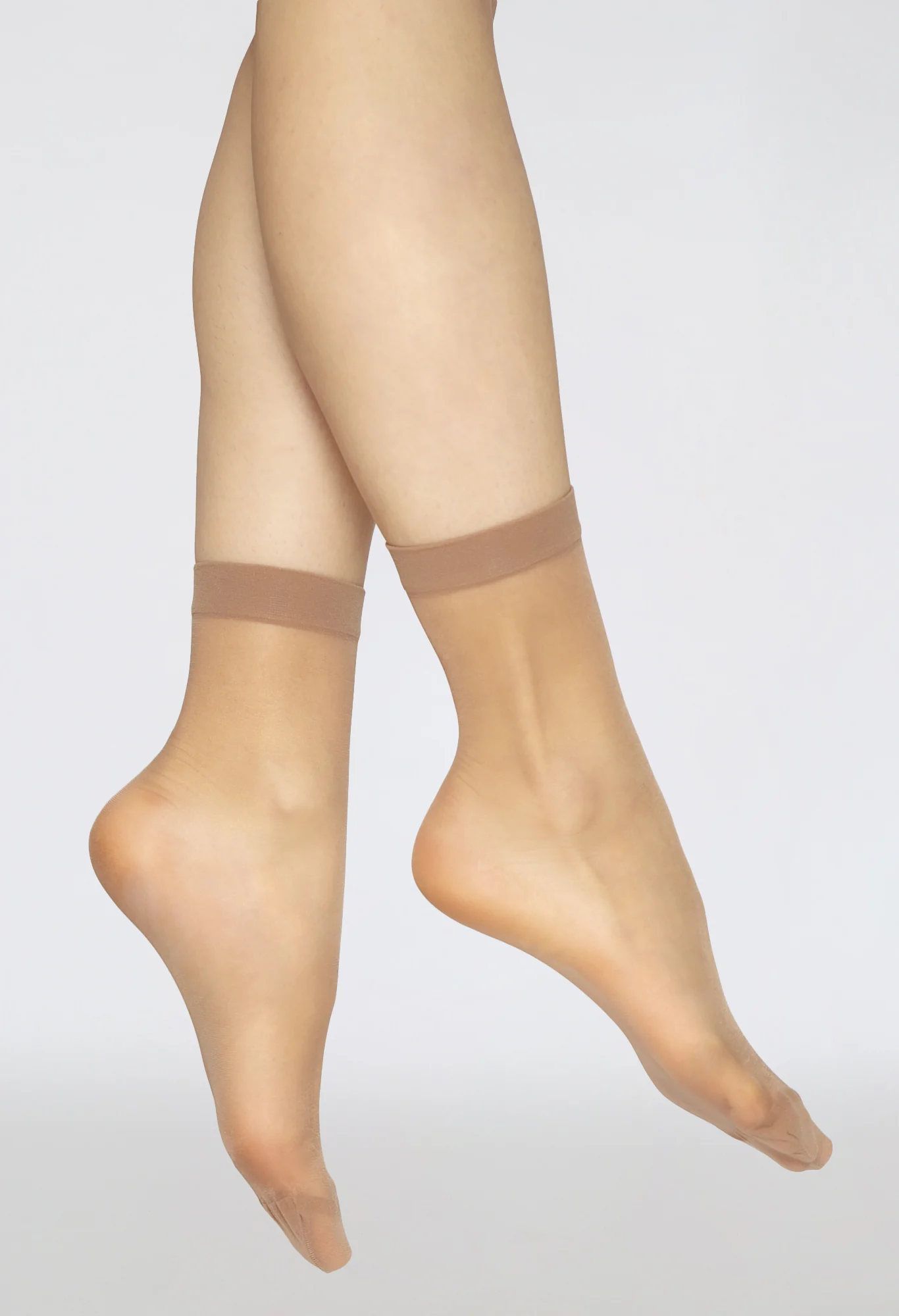 Satin sheen ankle high - Image 2
