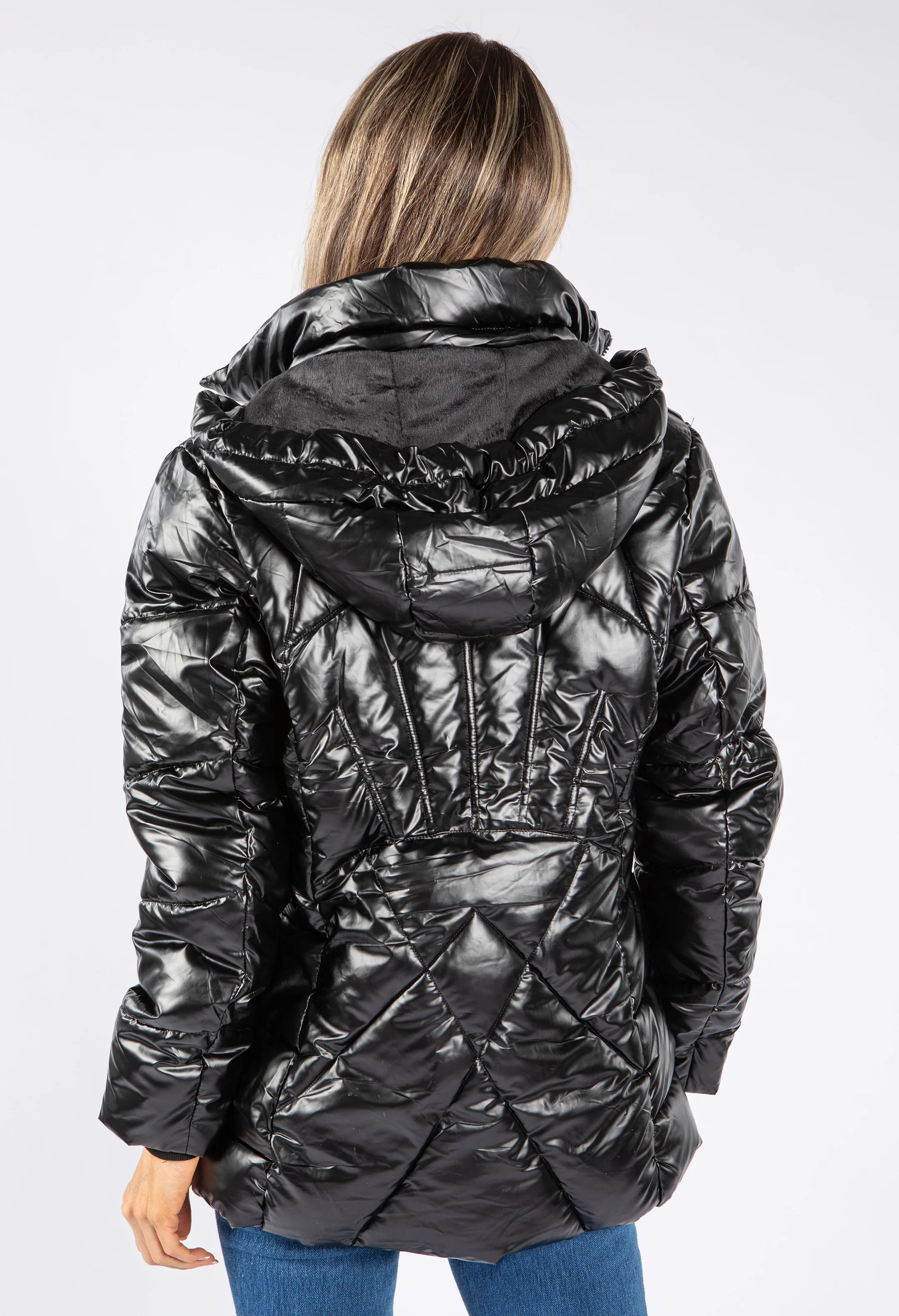 Shine Padded Coat - Image 10