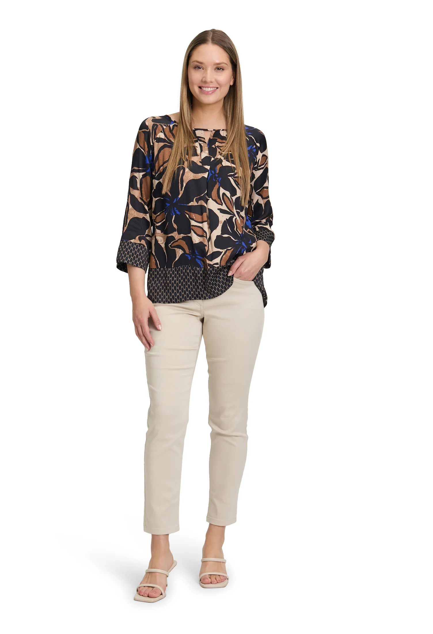 Selina 7/8 Length Slim Fit Trousers - Image 16