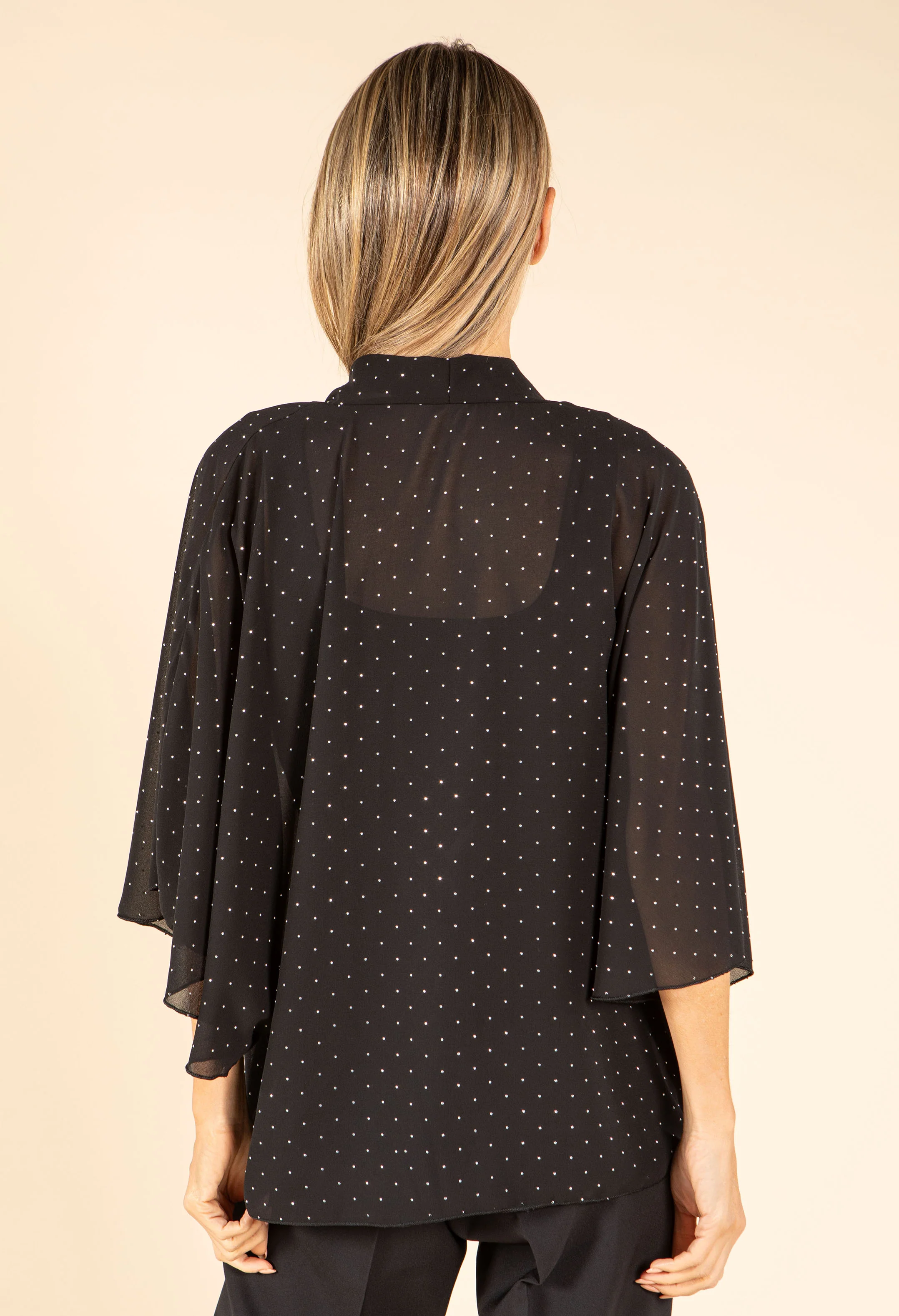 Sheer Diamante Cardigan - Image 4