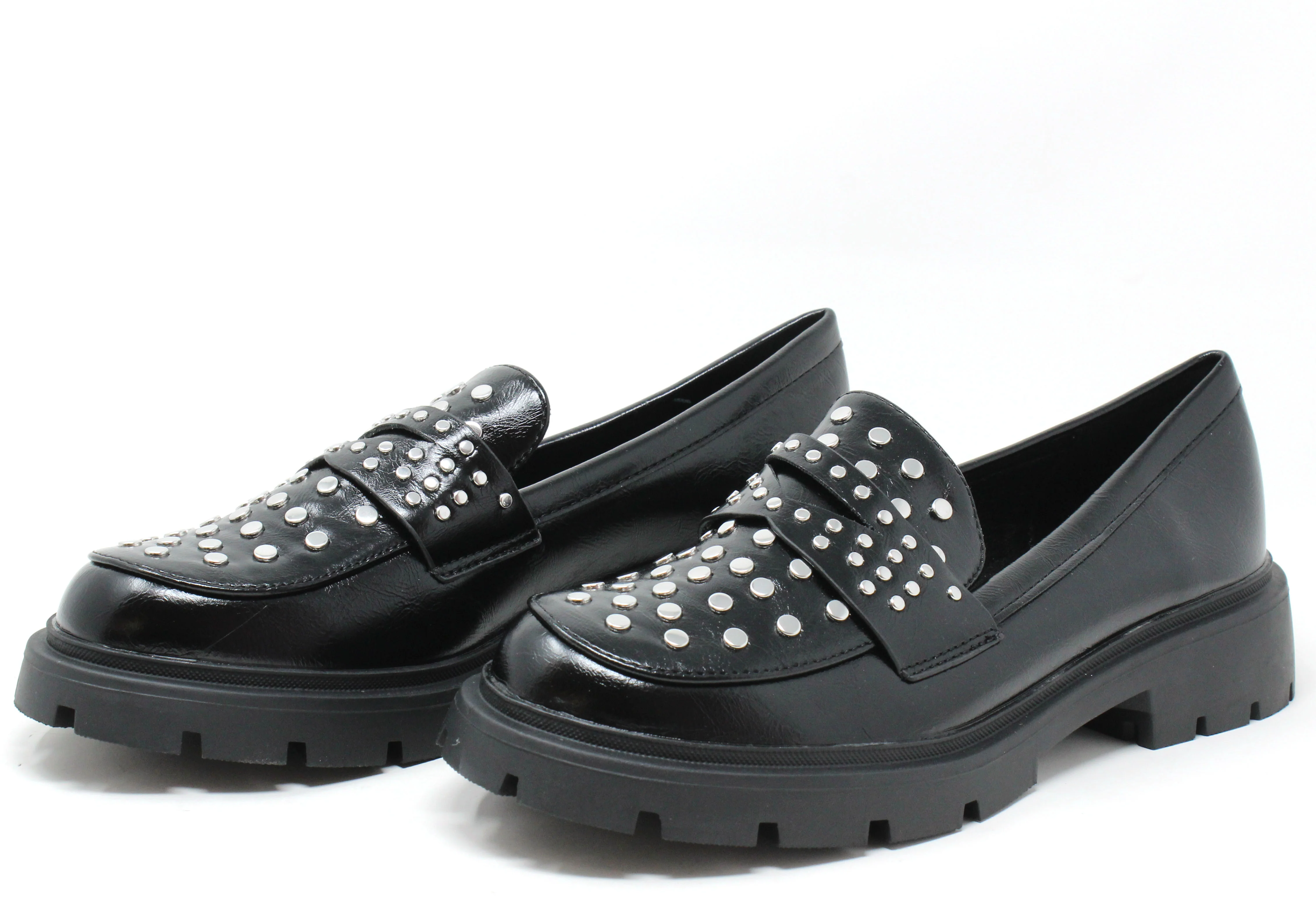 Silver Studded Loafer - Image 5