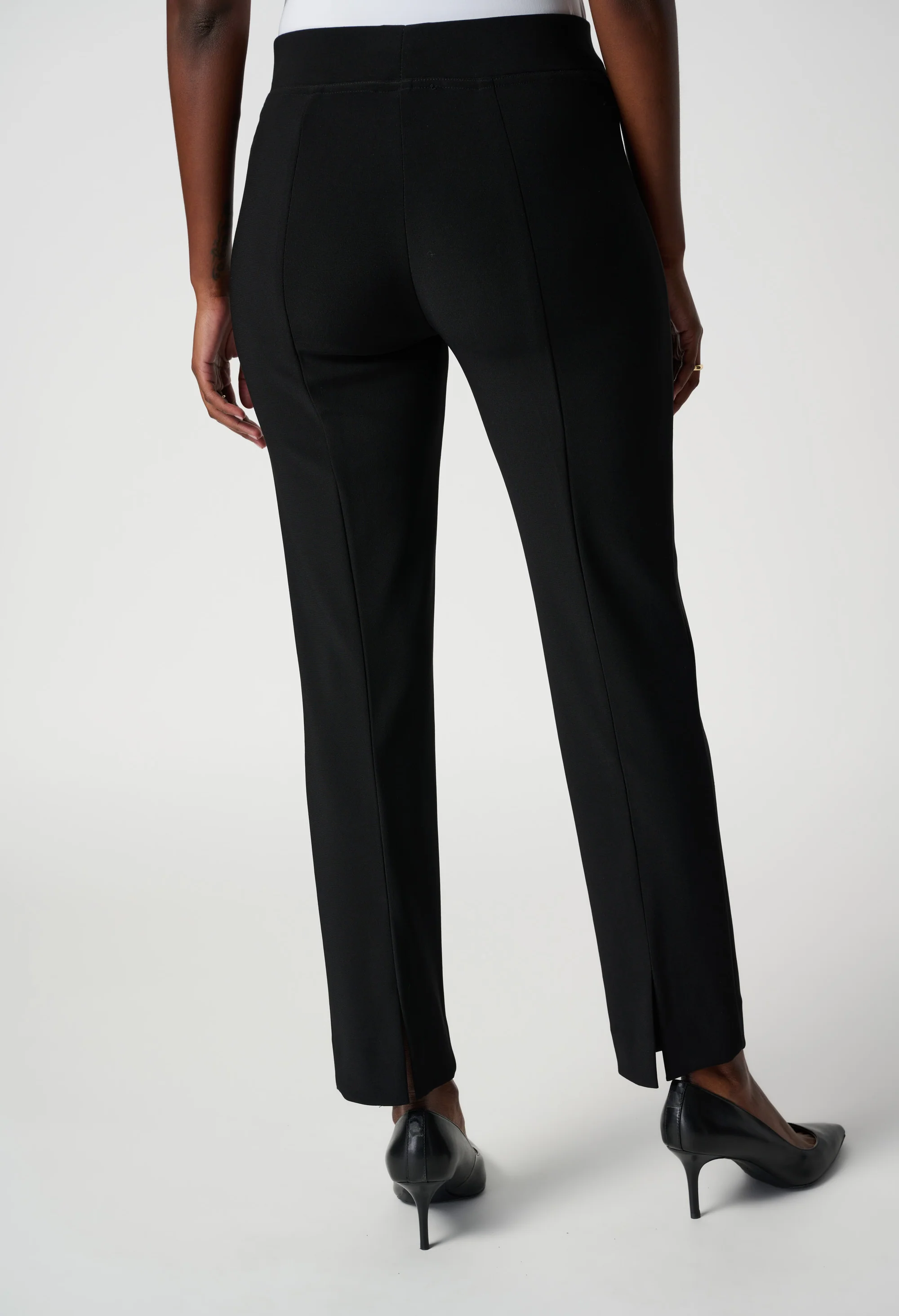 Slim Mid-rise Trousers - Image 3