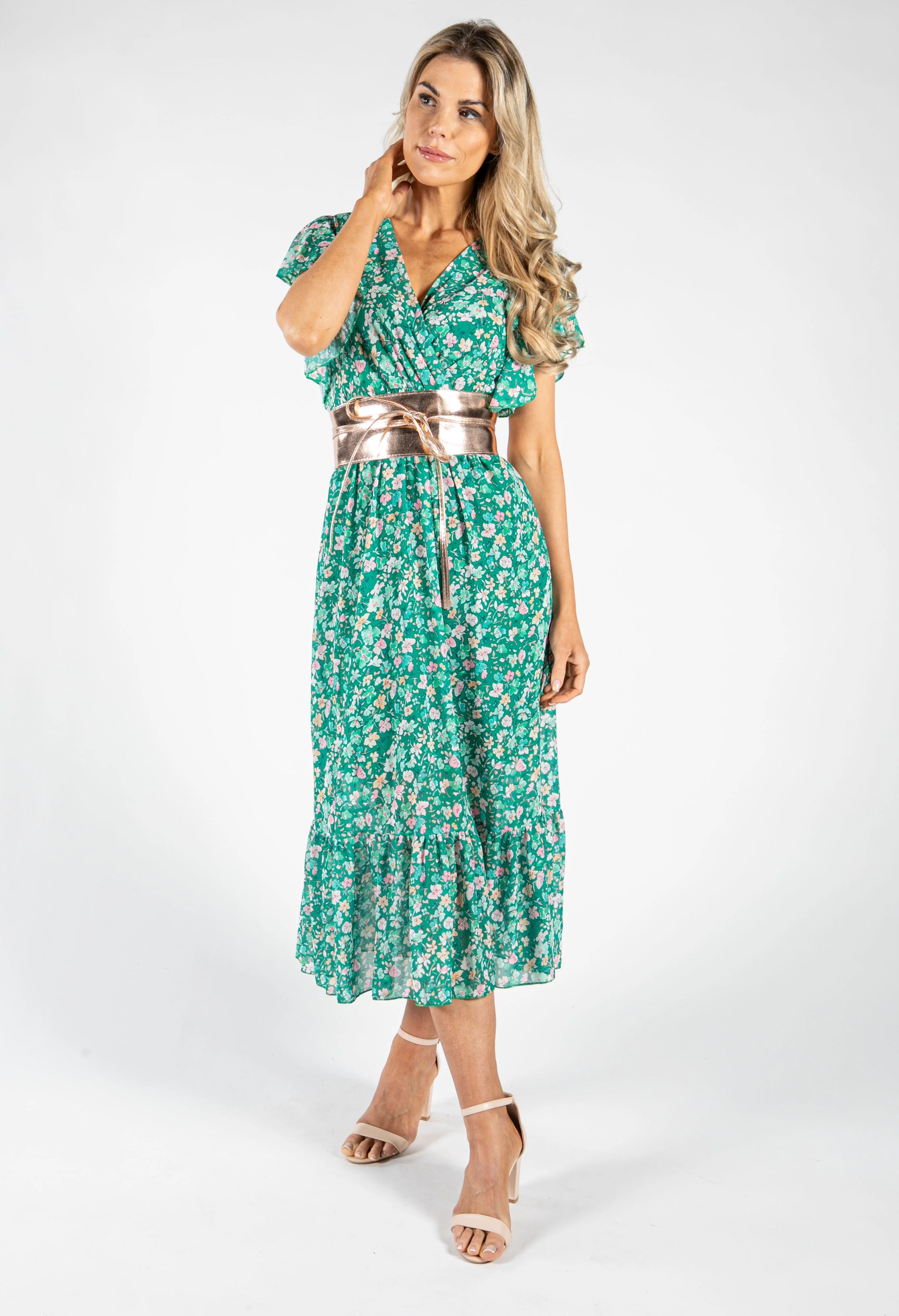 Smooth Faux Leather Obi Belt - Image 11