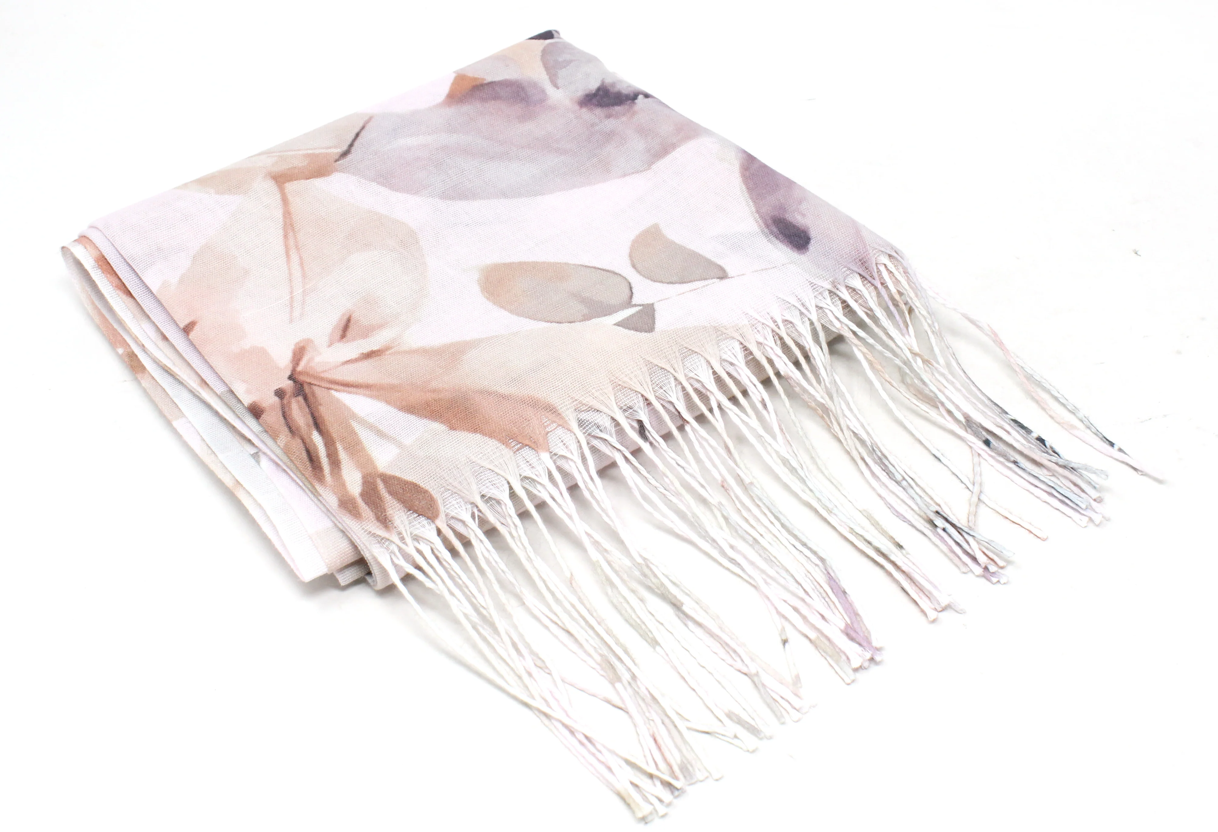 Soft Blossom Print Scarf - Image 8