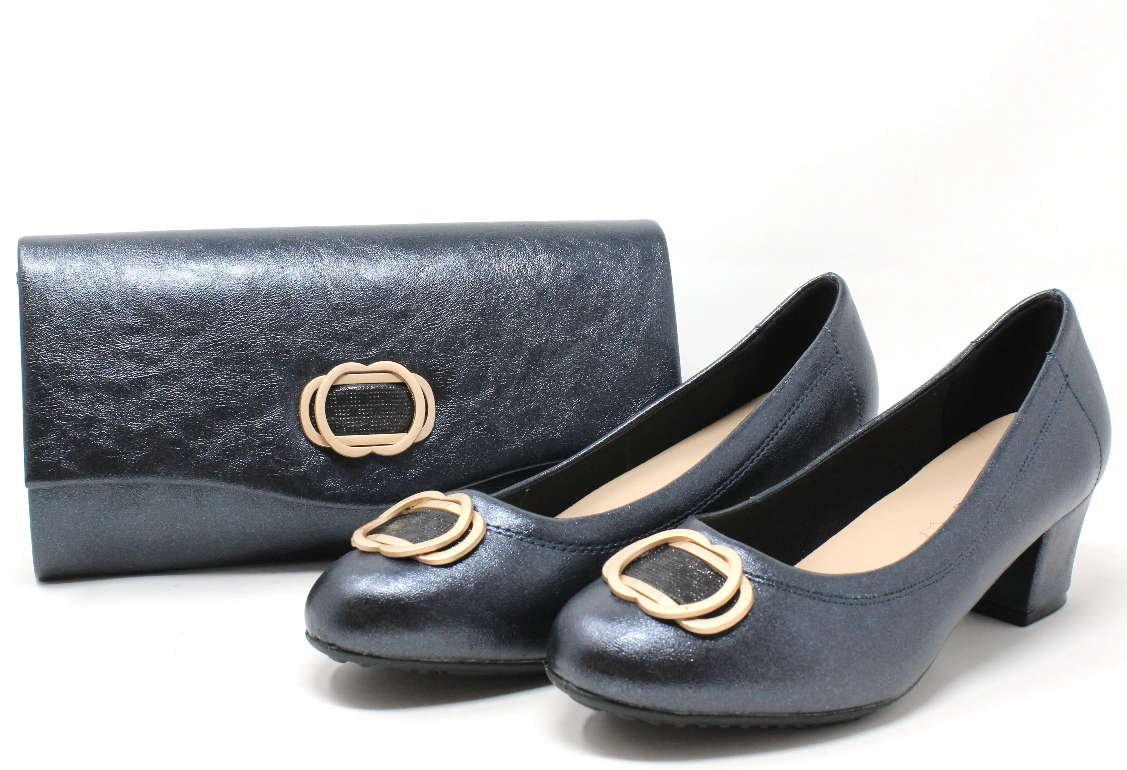 Soft Metallic Clutch Bag - Image 10