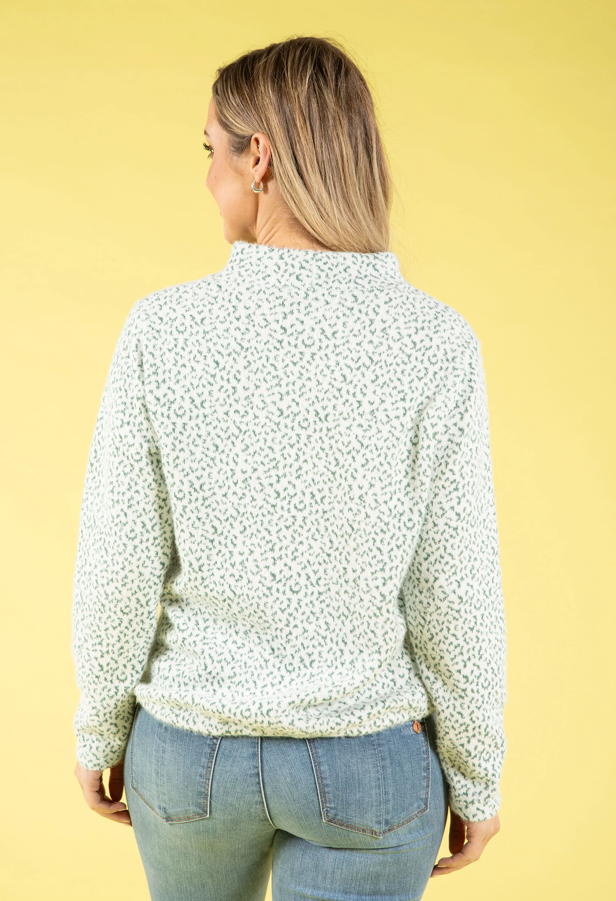 Souffle Knit Mini Leopard Top - Image 4