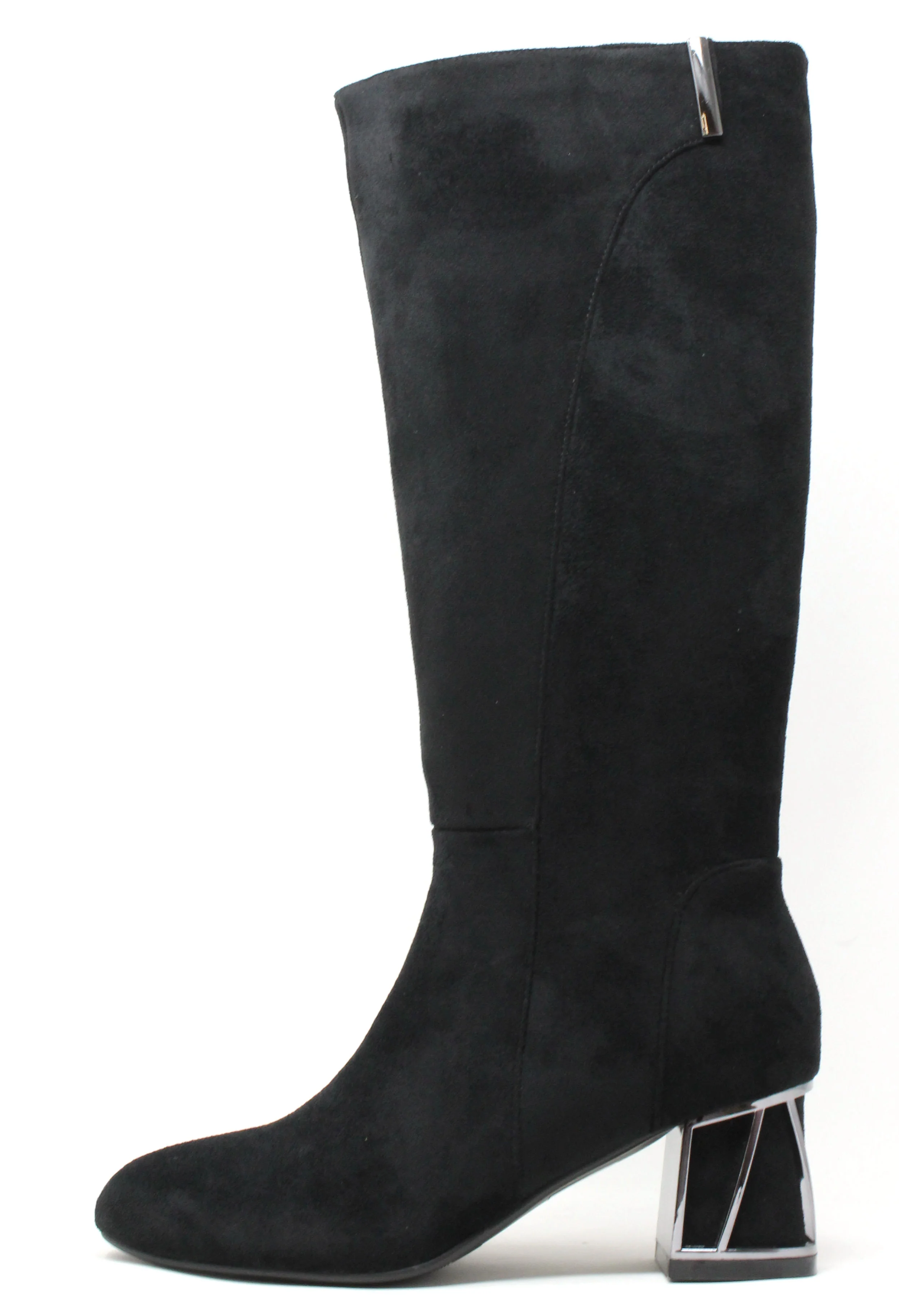 Steel Trim Heeled Long Boot - Image 2