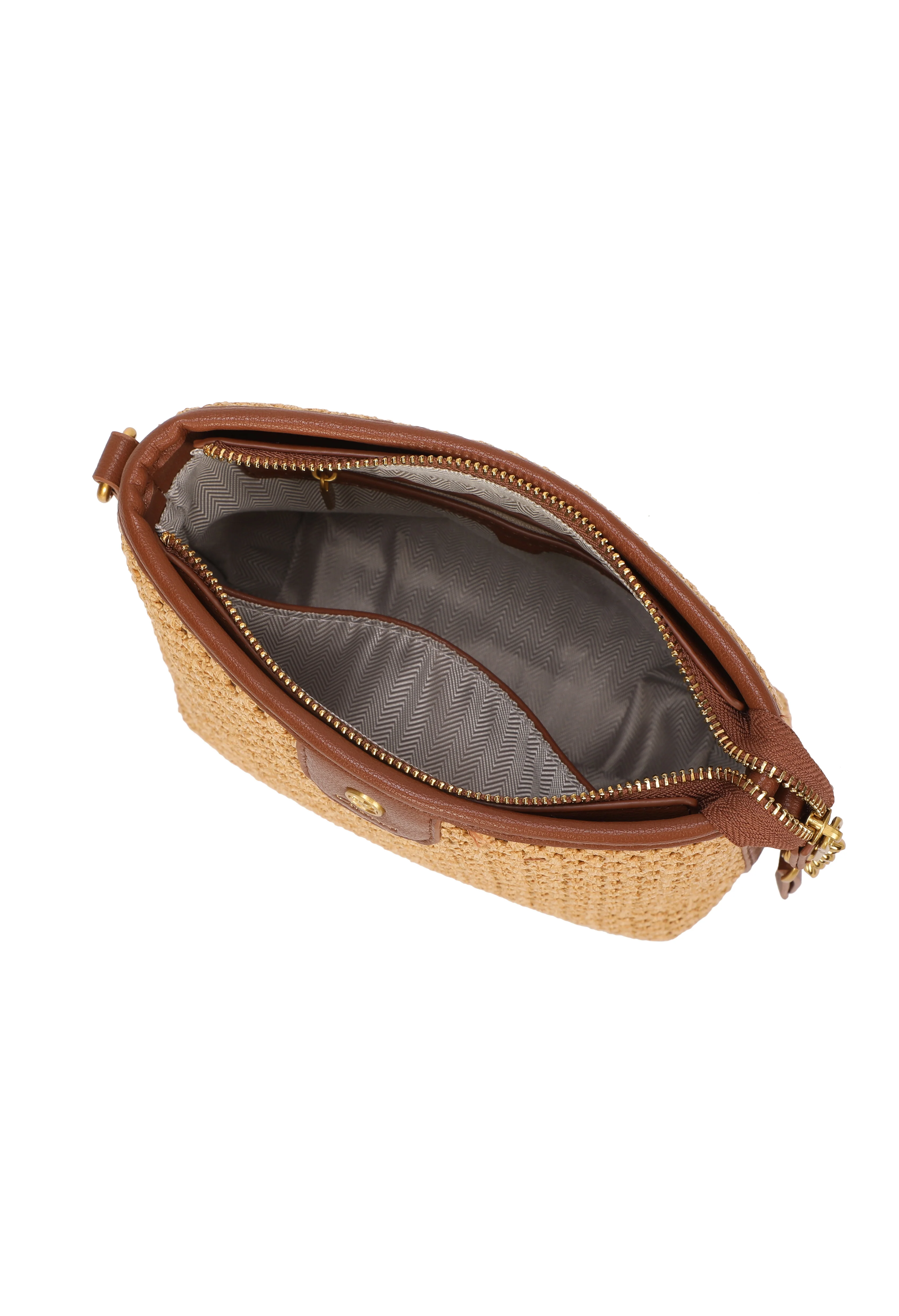 Straw Crossbody Bag - Image 10