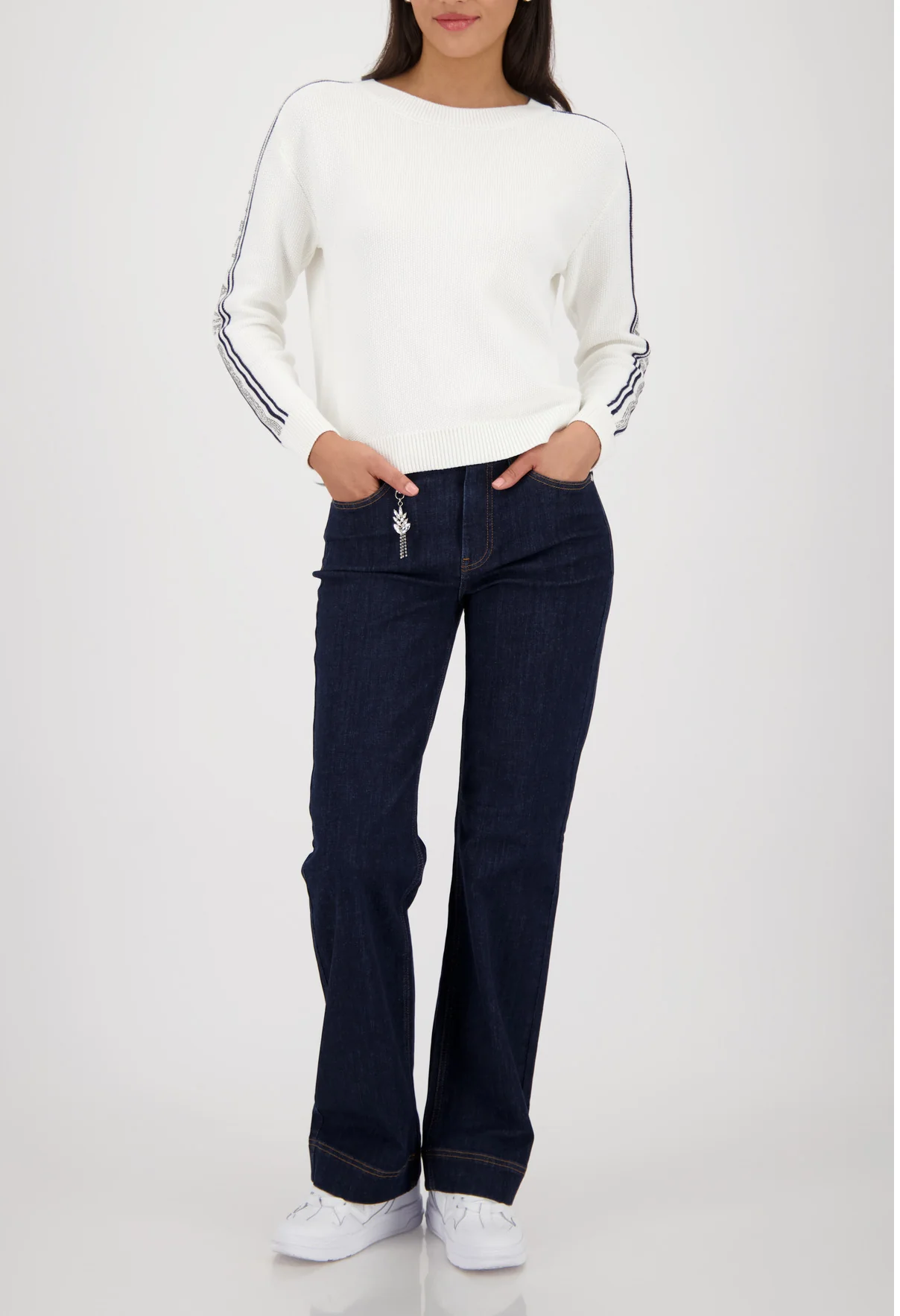 Striped Knit Jumper - Image 5