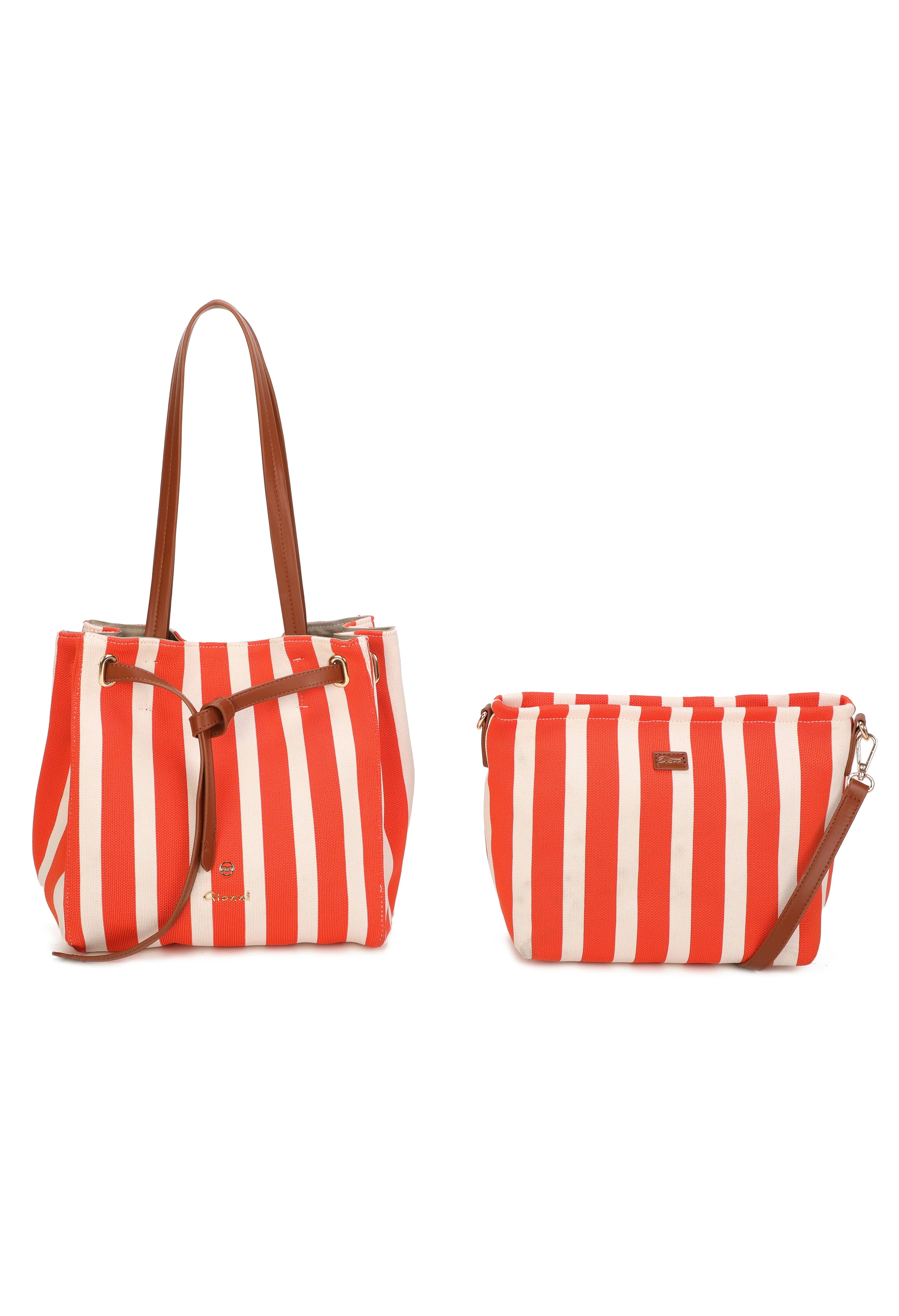 Striped Shopper Bag - Image 19