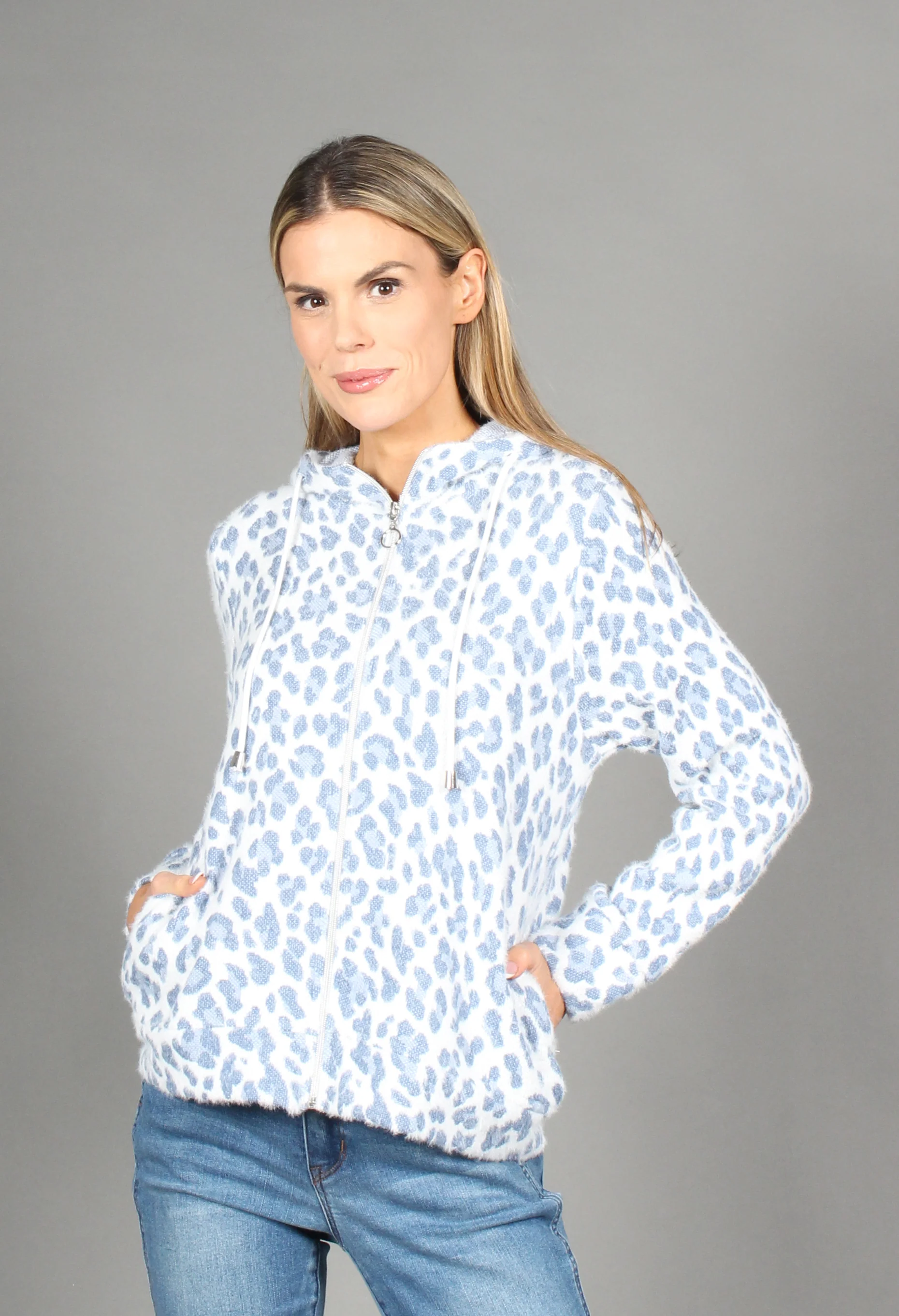 Super Soft Touch Zip Up Hoodie - Image 4