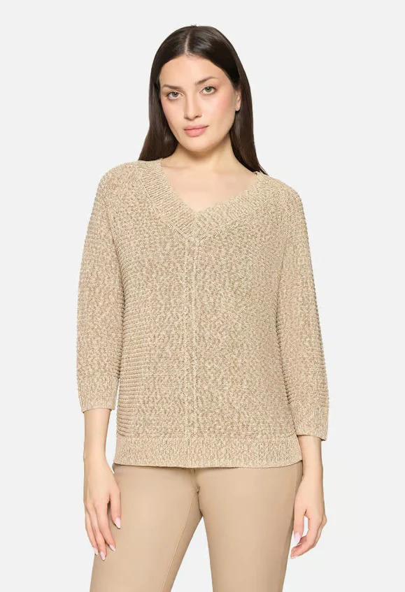Textured Knit Sweater - Image 2