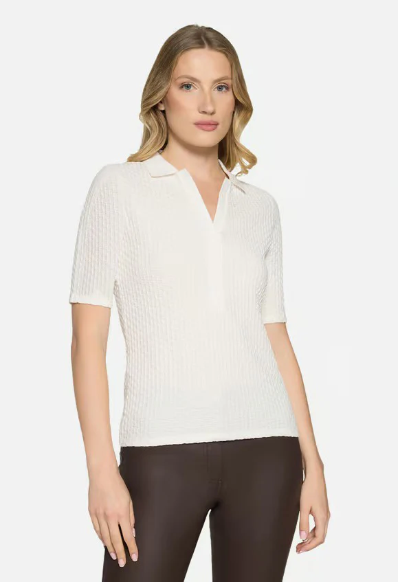 Textured Polo Shirt - Image 2