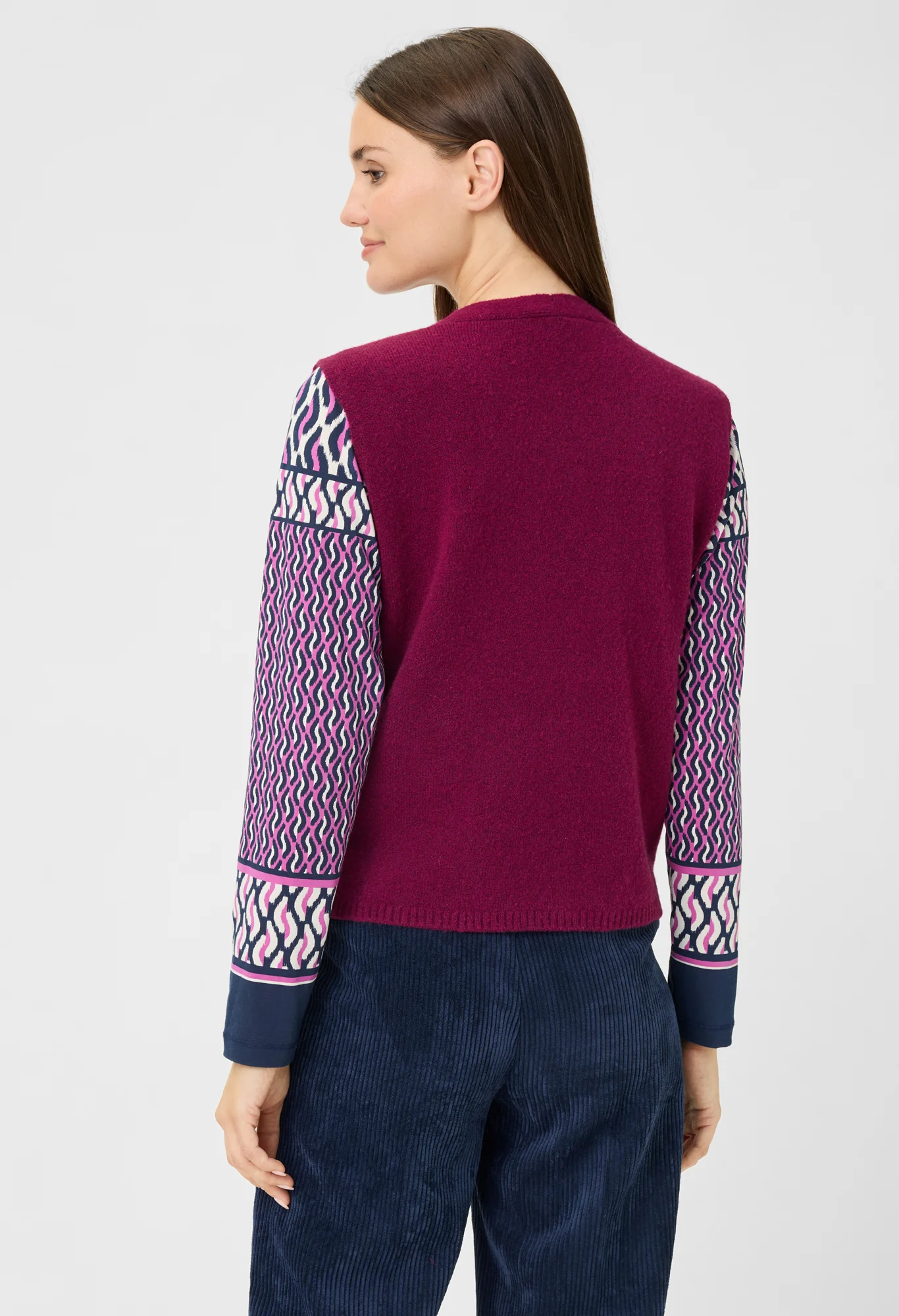 V-Neck Knitted Vest - Image 2