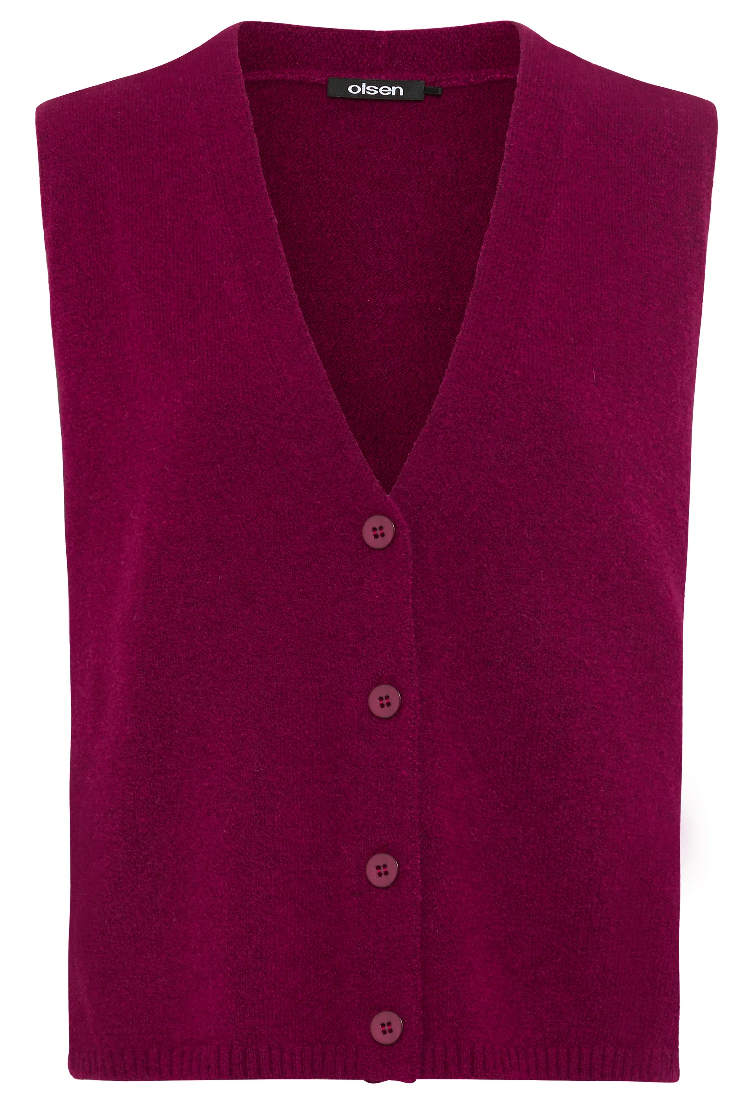 V-Neck Knitted Vest - Image 4