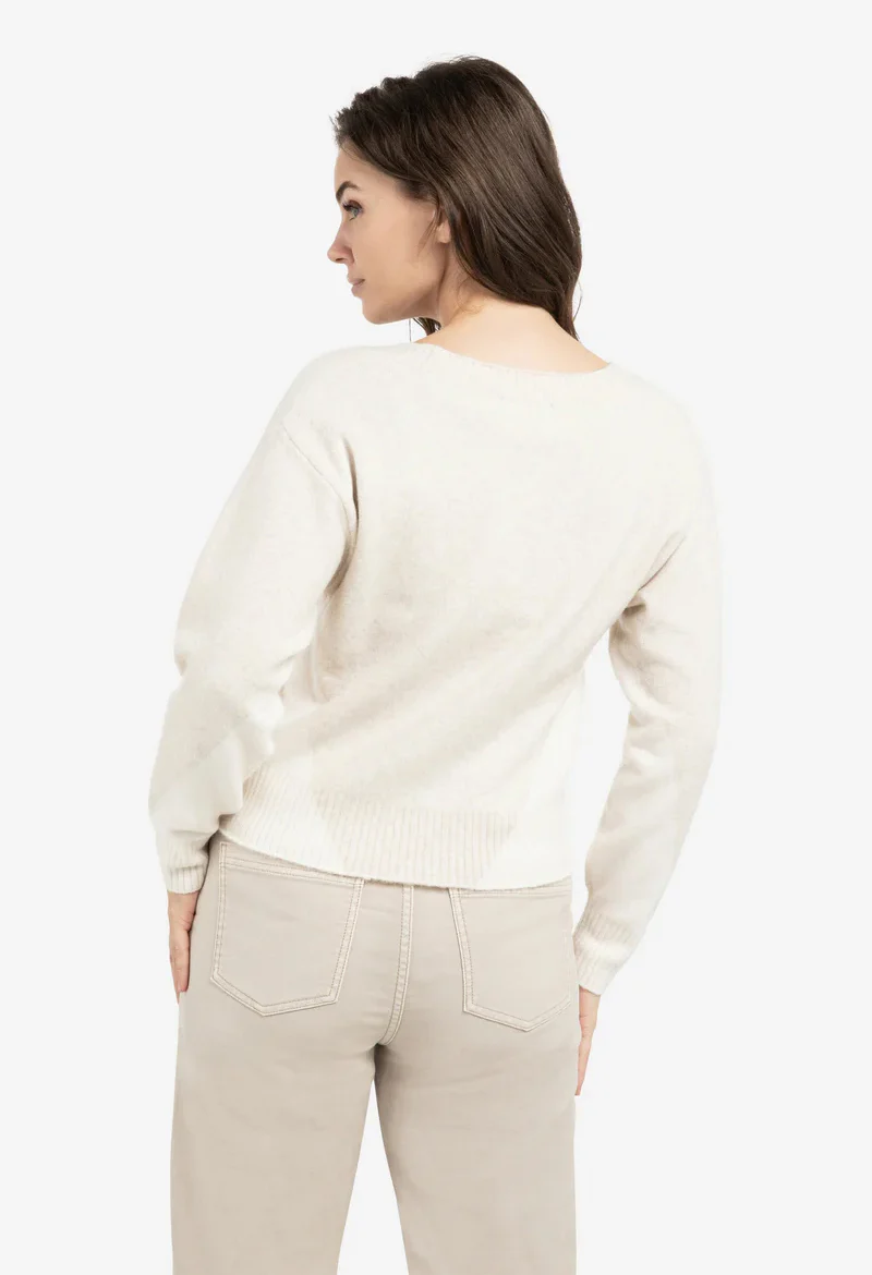 Colour Block Knit Jumper - Image 2